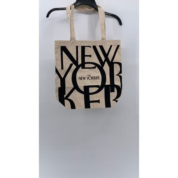 The New Yorker Handbags - THE NEW YORKER Women's Logo Print Classic Canvas Tote Bag